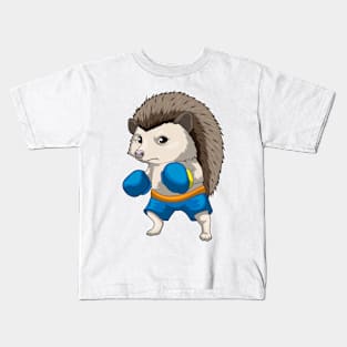 Hedgehog Boxer Boxing gloves Boxing Kids T-Shirt